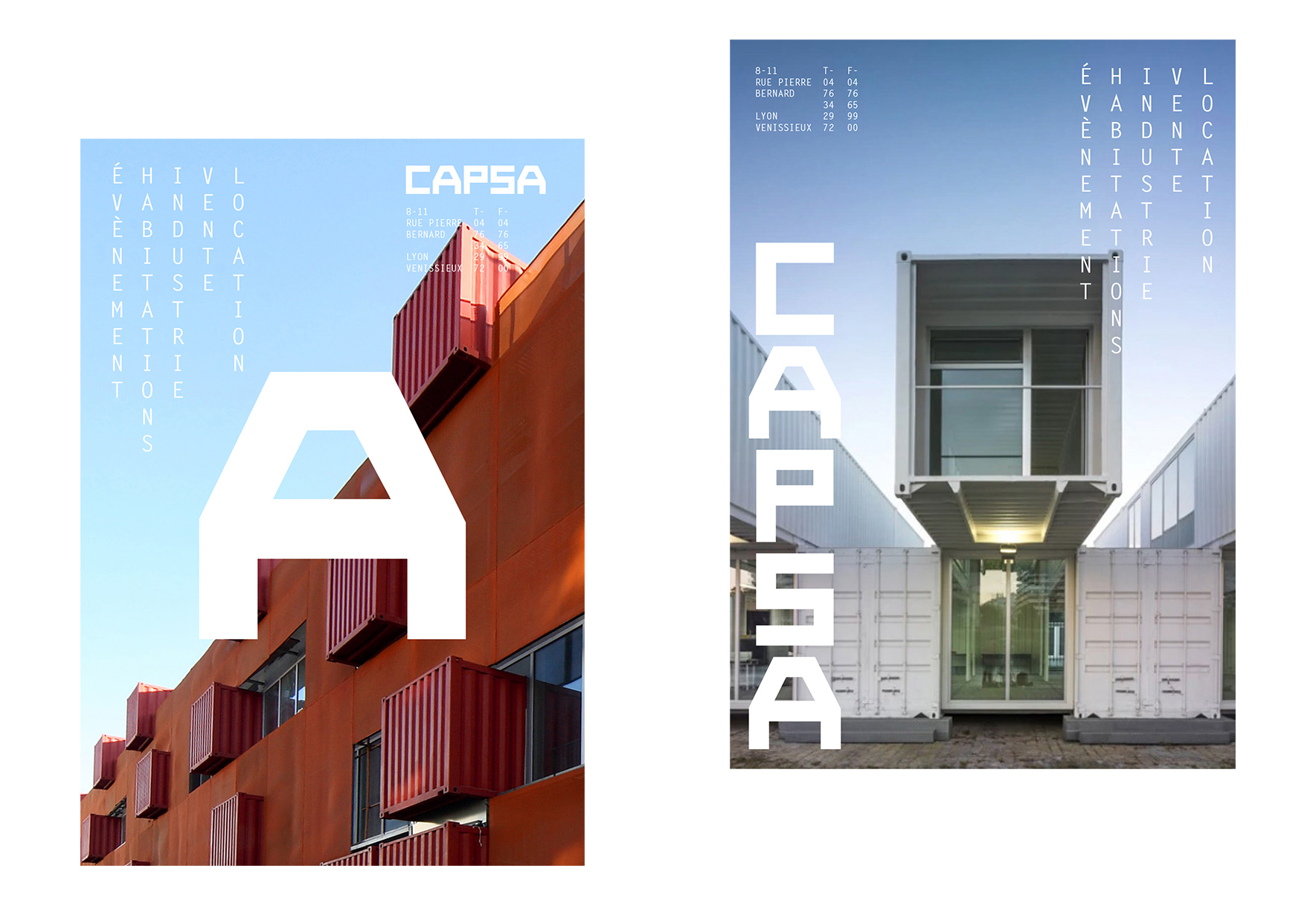 CAPSA — Identité Visuelle, poster