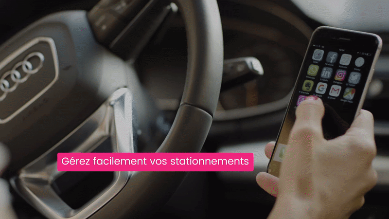 EASYPARK APP — Interface et explication du fonctionnement de l'application